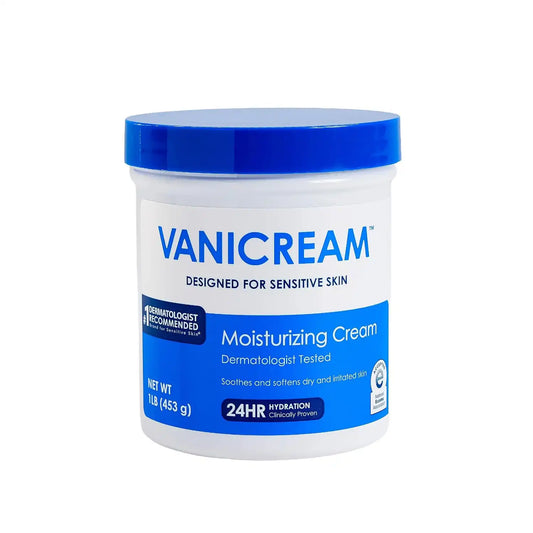 Vanicream Moisturizing Cream, Body & Face Moisturizer, 16 Oz Tub