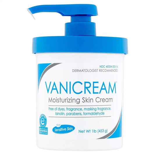 Vanicream Moisturizing Skin Cream with Pump Dispenser, 1 Pound by Vanicream by Vanicream