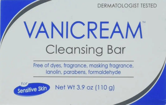 Vanicream Cleansing Bar, Fragrance Free, Unscented, 1 Count