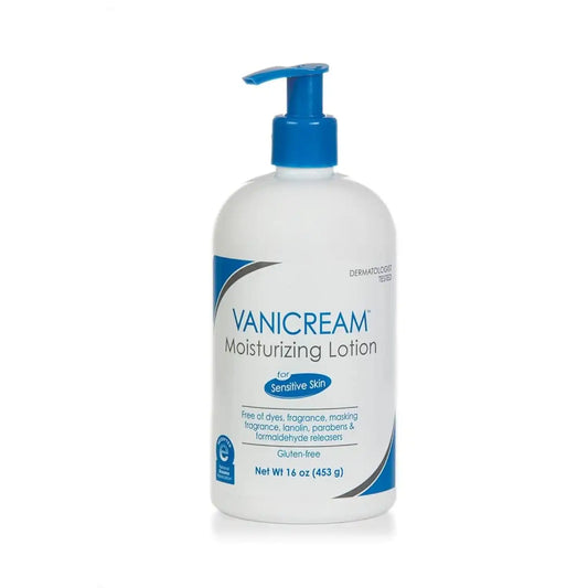 Vanicream Moisturizing Lotion, Body and Face Moisturizer, 16 Oz Pump
